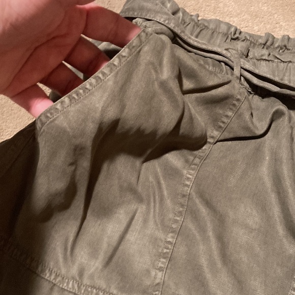 Lucky Brand Paperbag Shorts in Olive - Picture 4 of 8
